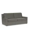 American Leather Lyons Queen Sleeper Sofa In Dakota Charcoal