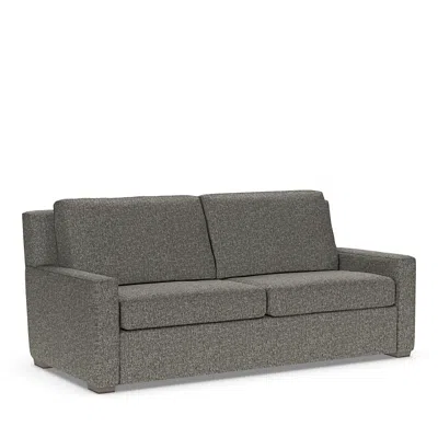 American Leather Lyons Queen Sleeper Sofa In Dakota Charcoal