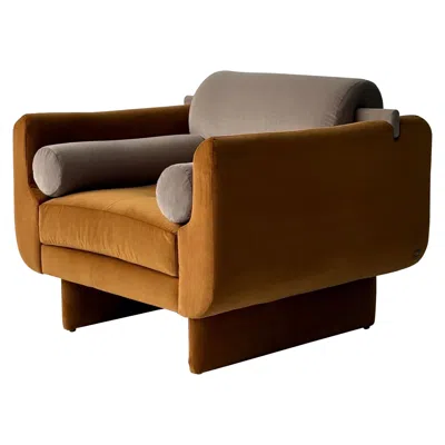 Pre-owned American Leather Matinee Chair By Vladimir Kagan For  In Brown