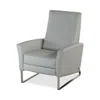 American Leather Nico Recliner In Bison White