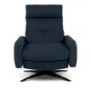 American Leather Rainier Comfort Air Recliner In Apollo Navy