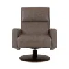 American Leather Remi Comfort Relax Reclining Chair In Mont Blanc Mink