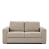 American Leather Revere Full Size Today Sleeper Loveseat In Quinn Pebble