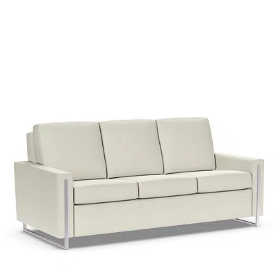 American Leather Sulley Queen Sleeper Sofa In Tonic Cream