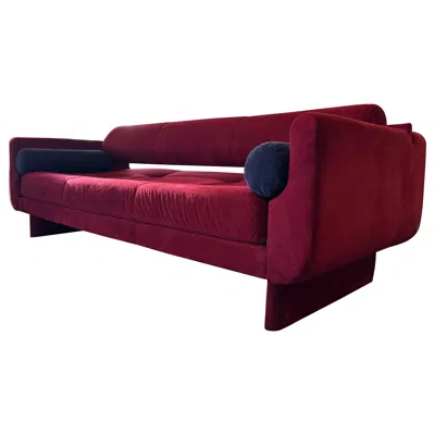 Pre-owned American Leather Vladimir Kagan “matinee” Sofa /daybed For  In Purple