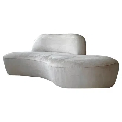 Pre-owned American Leather Zoe Sofa By Vladimir Kagan For  In Gray