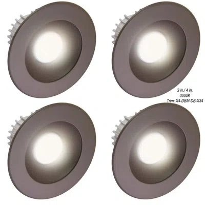 American Lighting 5" Remodel Or New Construction Recessed Lighting Kit In Bronze
