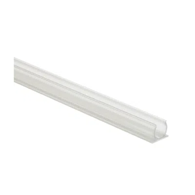 American Lighting Clark 36" Clear Mounting Track For Led Flexbrite Rope Light