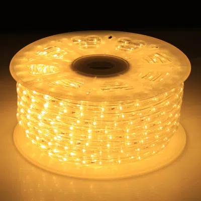 American Lighting Led Flexbrite Warm White 3000k Rope Light Bulk Reels