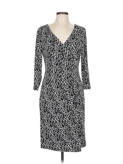 Pre-owned American Living Casual Dress In Black