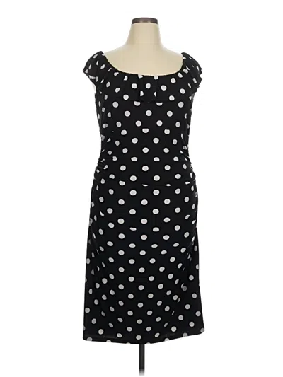 Pre-owned American Living Casual Dress In Black