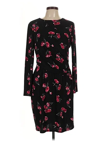 Pre-owned American Living Casual Dress In Black