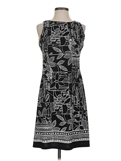 Pre-owned American Living Casual Dress In Black