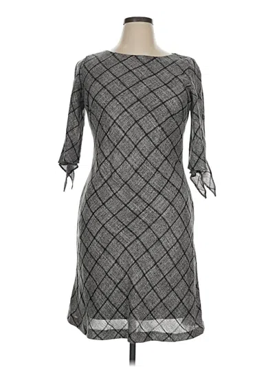 Pre-owned American Living Casual Dress In Gray