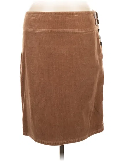 Pre-owned American Living Casual Skirt In Brown