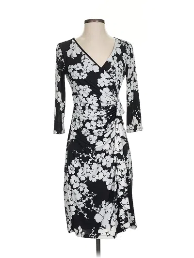 Pre-owned American Living Cocktail Dress In Black