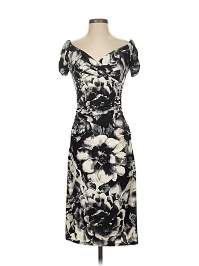 Pre-owned American Living Cocktail Dress In Black