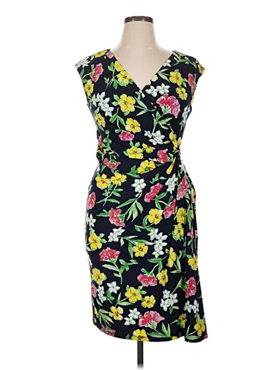 Pre-owned American Living Cocktail Dress In Black