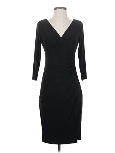 Pre-owned American Living Cocktail Dress In Black