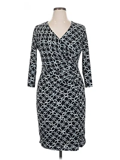 Pre-owned American Living Cocktail Dress In Black