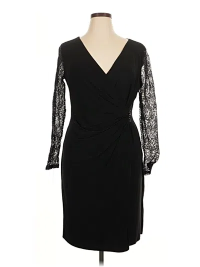 Pre-owned American Living Cocktail Dress In Black