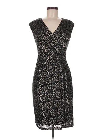 Pre-owned American Living Cocktail Dress In Black