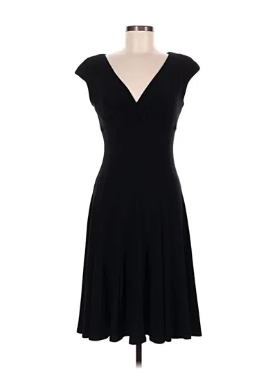 Pre-owned American Living Cocktail Dress In Black
