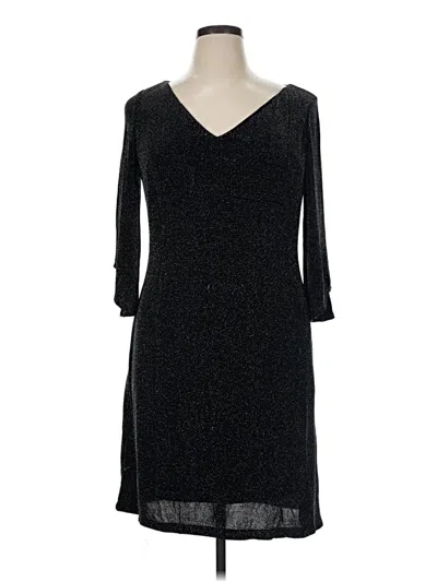Pre-owned American Living Cocktail Dress In Black