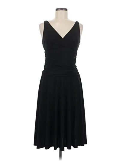 Pre-owned American Living Cocktail Dress In Black