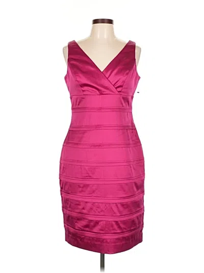 Pre-owned American Living Cocktail Dress In Burgundy