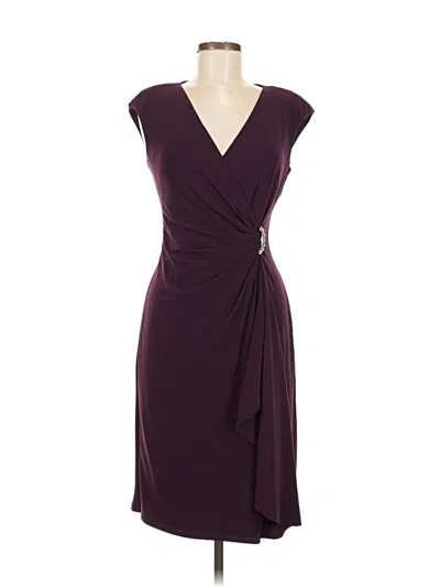 Pre-owned American Living Cocktail Dress In Burgundy