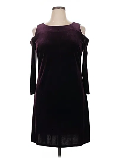 Pre-owned American Living Cocktail Dress In Burgundy
