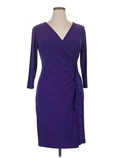 Pre-owned American Living Cocktail Dress In Purple