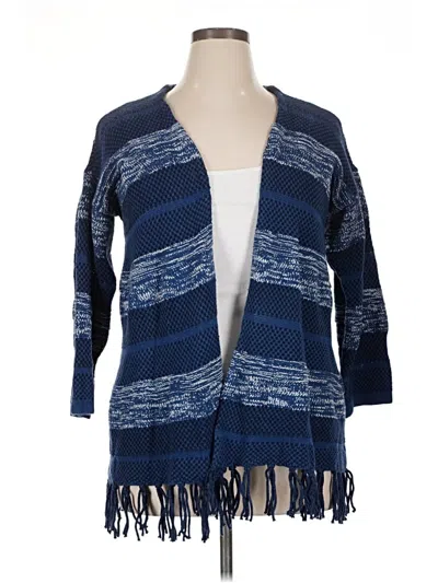 Pre-owned American Living Kimono In Blue