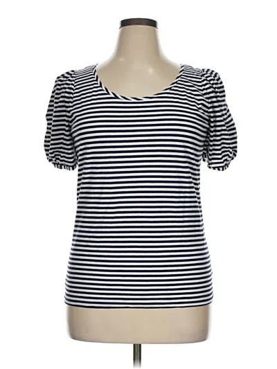 Pre-owned American Living Short Sleeve T-shirt In Blue