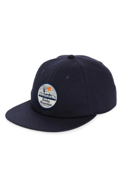 American Needle Alpine Rocky Mountain Baseball Cap In Blue