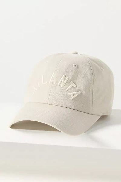 American Needle Atlanta Baseball Cap In White