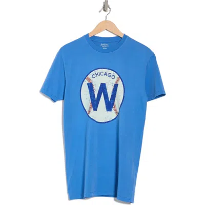 American Needle Baseball Graphic T-shirt In Blue