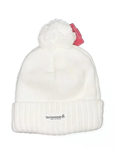 American Needle Beanie Hat In White
