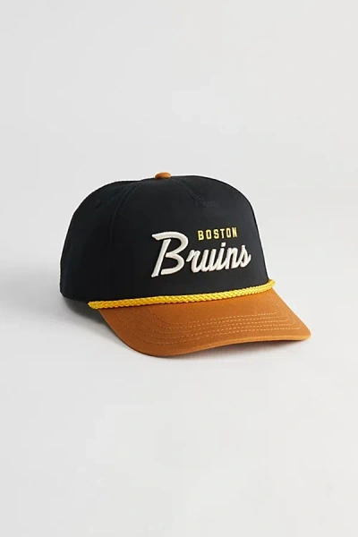American Needle Boston Bruins Baseball Hat In Black/hazel, Men's At Urban Outfitters