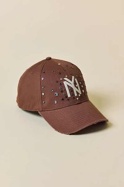 American Needle Brooklyn Eagles Stud Hat In Brown, Women's At Urban Outfitters