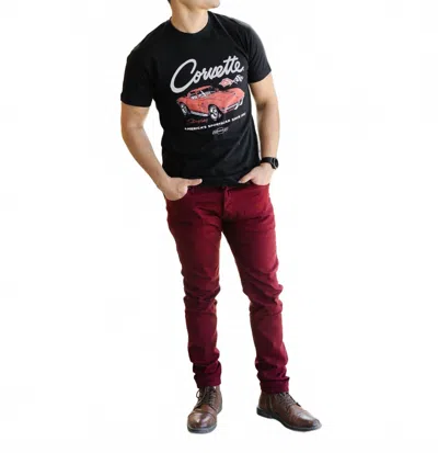 American Needle Chevrolet Corvette Burton Tee In Black