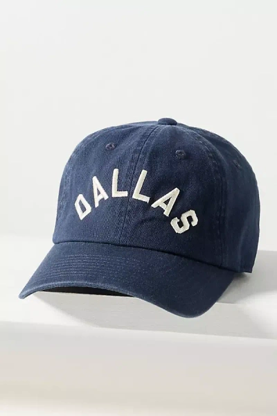 American Needle Dallas Baseball Cap In Blue