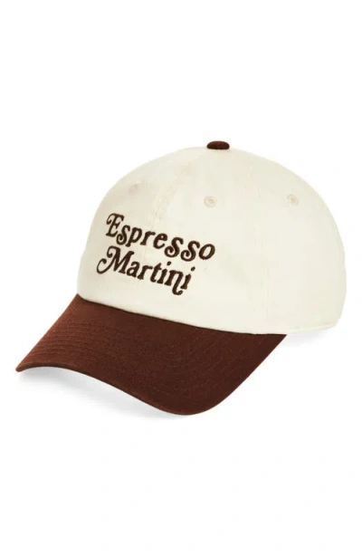 American Needle Espresso Martini Cotton Snapback Baseball Cap