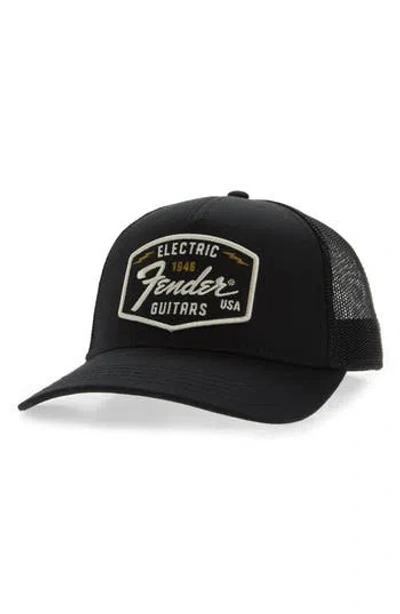 American Needle Fender Trucker Hat In Black