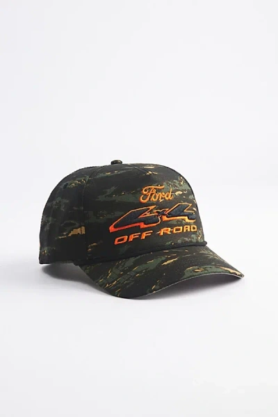 American Needle Ford 4x4 Camo Baseball Hat In Camo, Men's At Urban Outfitters In Green