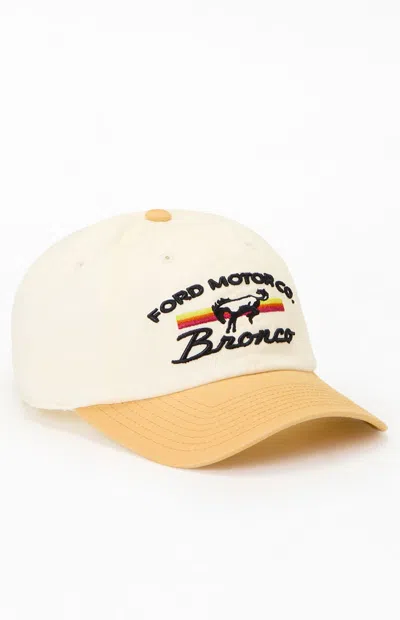American Needle Ford Bronco Ballpark Dad Hat In Mustard In Multi