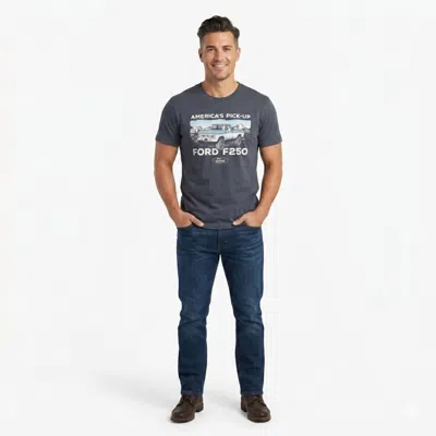 American Needle Ford F250 T Shirt In Navy In Gray