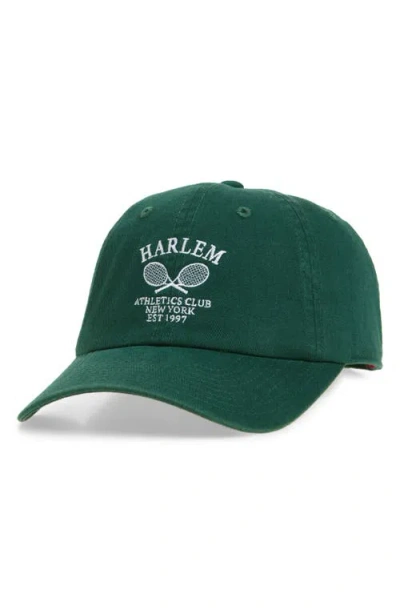 American Needle Harlem Athletics Club Baseball Cap In Dark Green