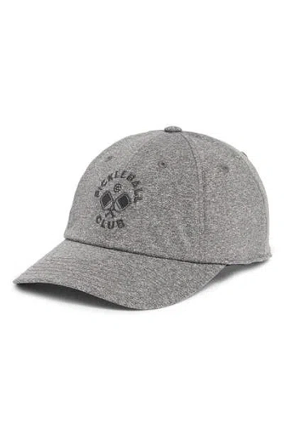 American Needle Heather Pickleball Club Tech Baseball Cap